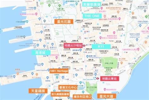 尖沙咀屬於邊區|【尖沙咀】一日遊路線&地圖總覽 